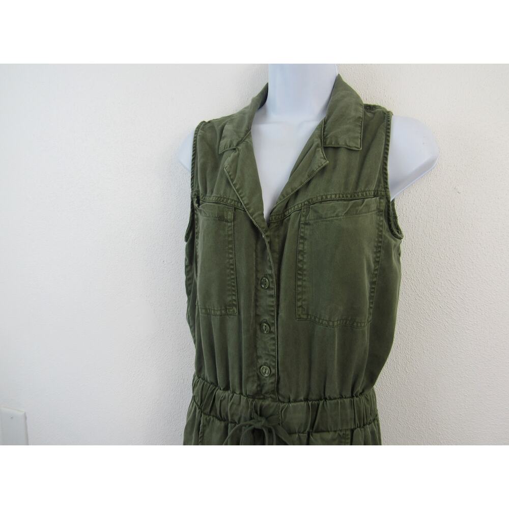 Young Fabulous & Broke Grayson Jumpsuit in Cadet Pigment XS Green - Picture 3 of 6